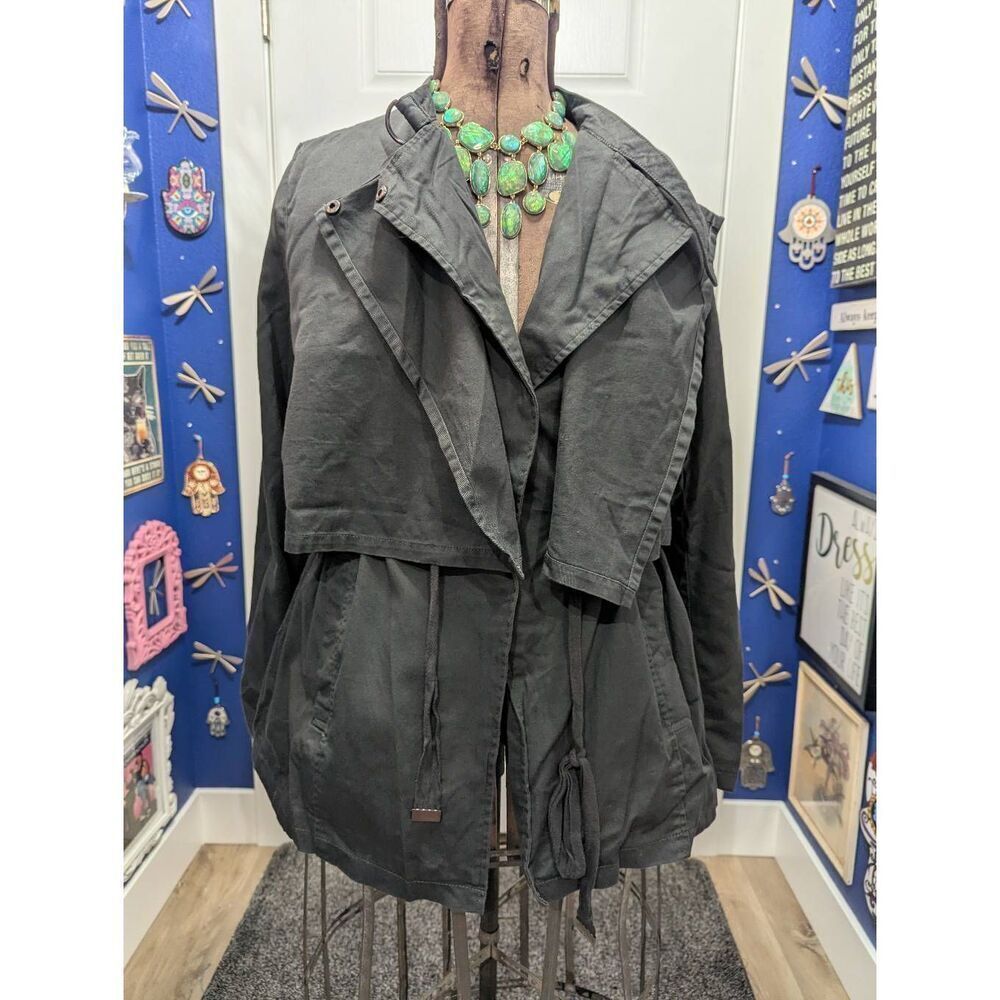Mossimo Military Goth Jacket Industrial Gypsy Chic Queen